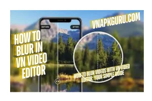 how to blur videos in vn video editor