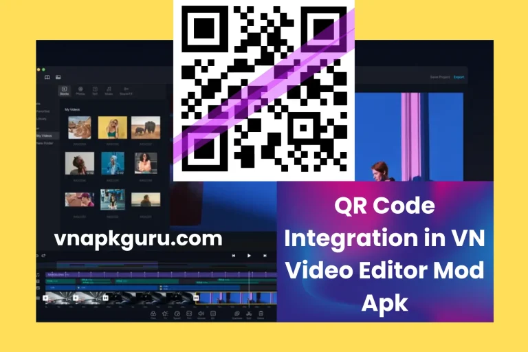 QR Code integration in vn video editor